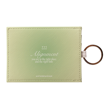 222 Alignment - Green Card Holder