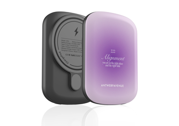 222 Alignment - Purple Magnetic Power Bank