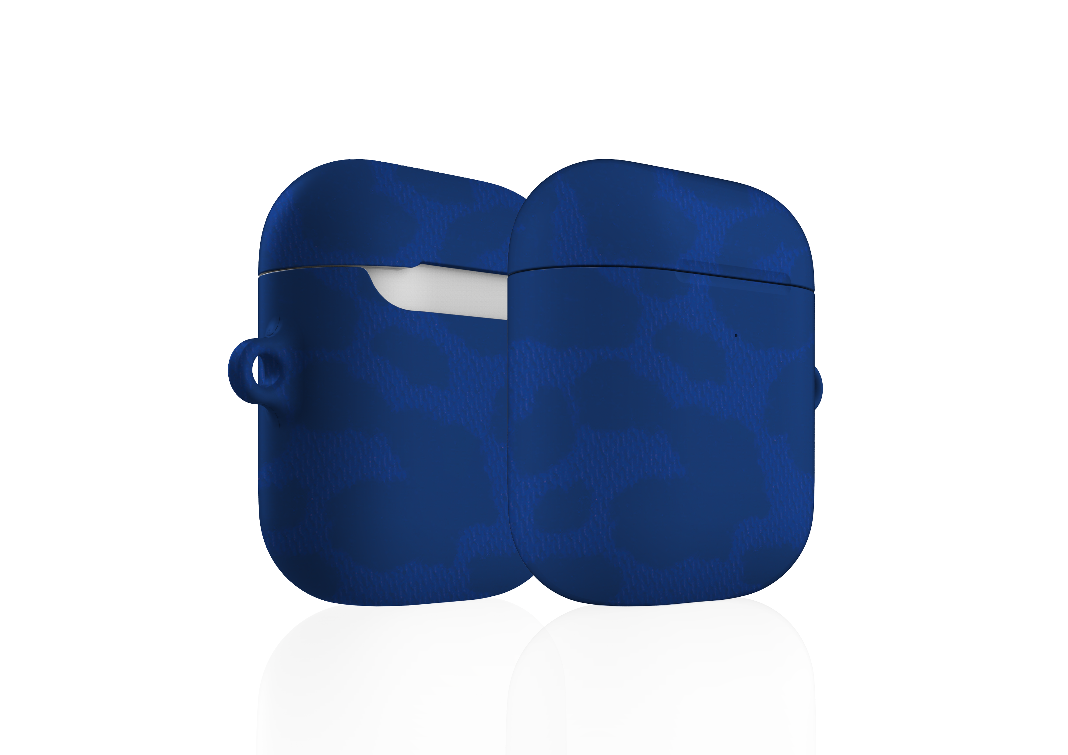 Blue Leopard AirPods Case