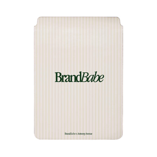 BrandBabe Beige laptop sleeve
