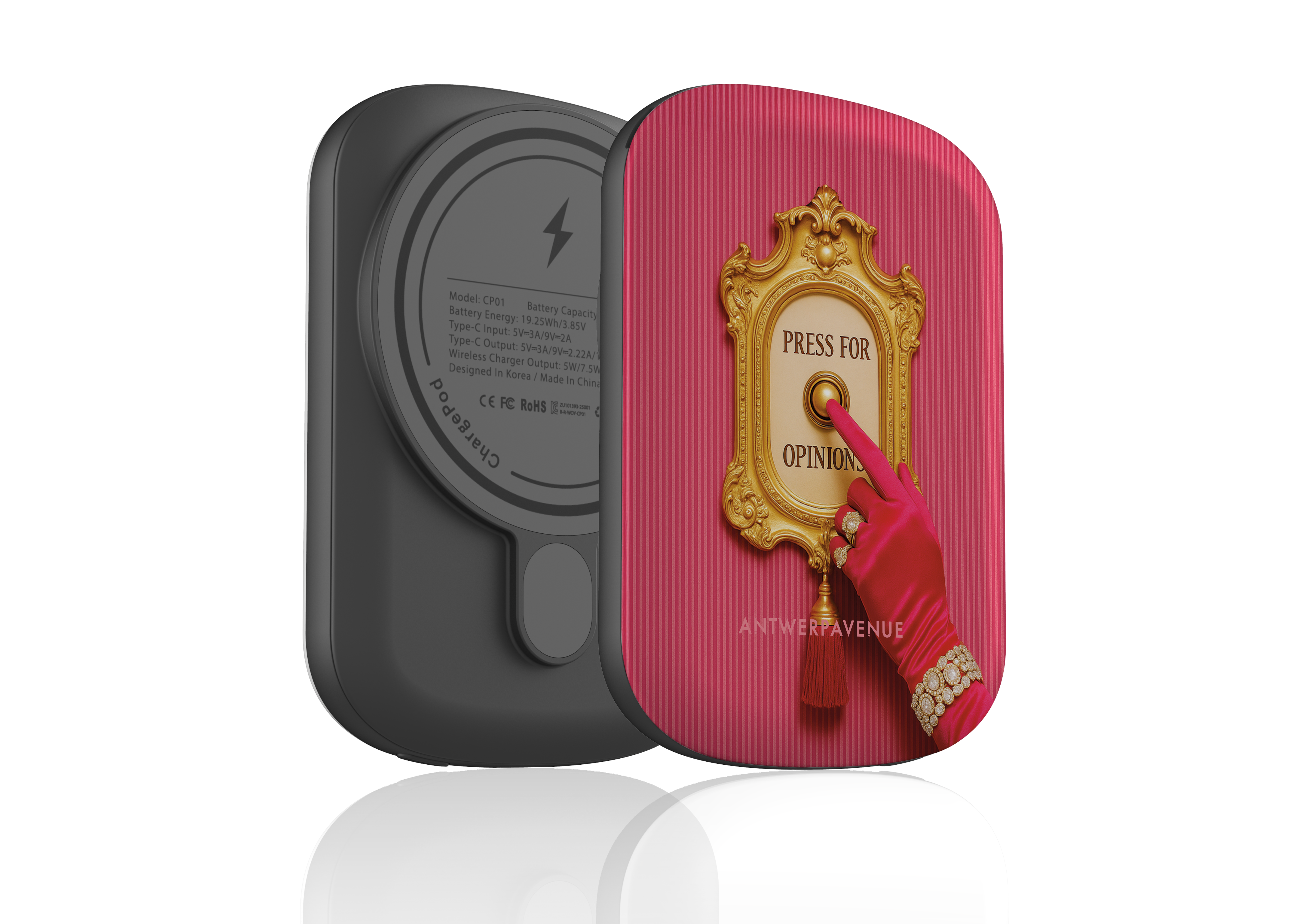 Press for opinions - Magnetic Power Bank