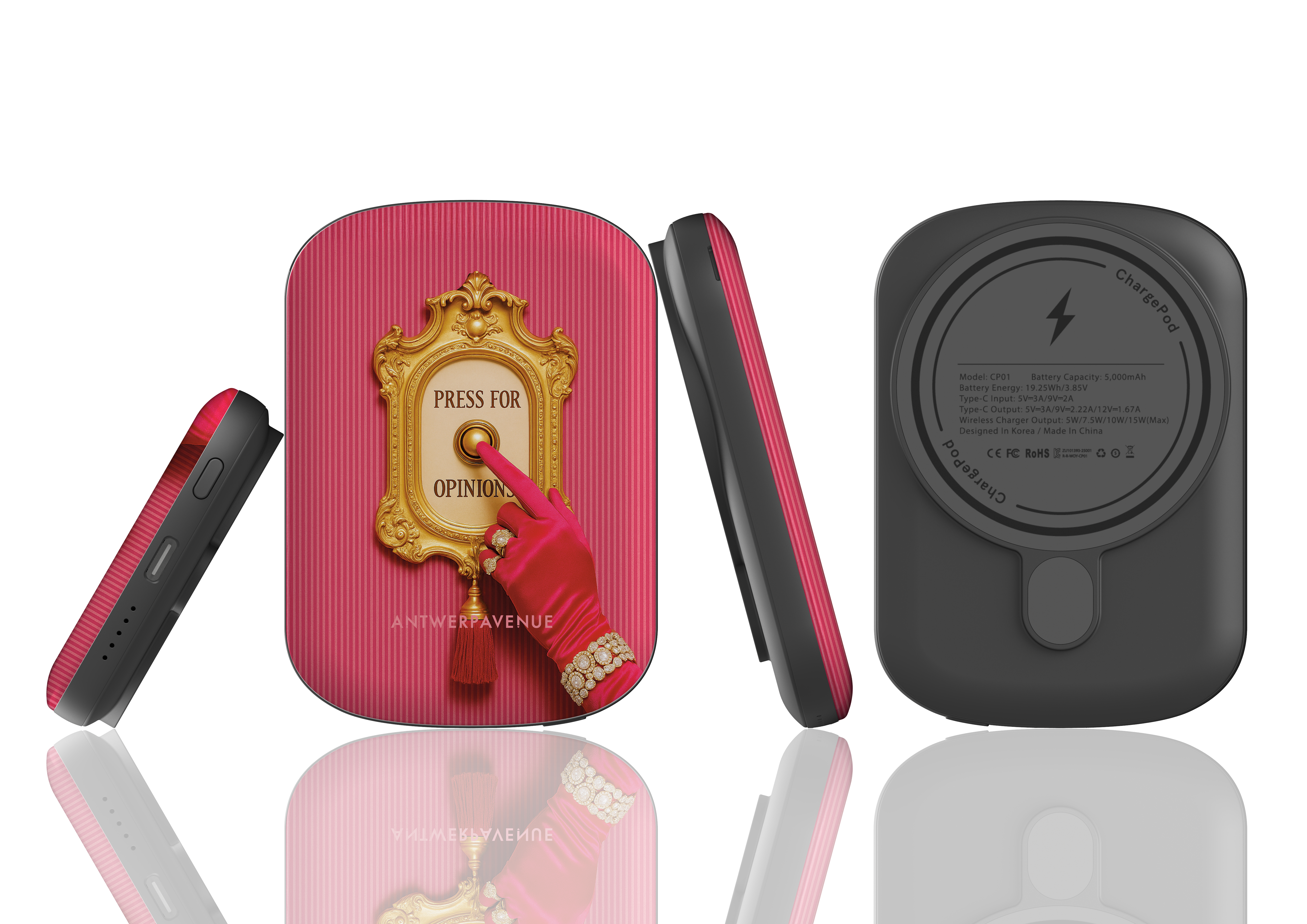 Press for opinions - Magnetic Power Bank