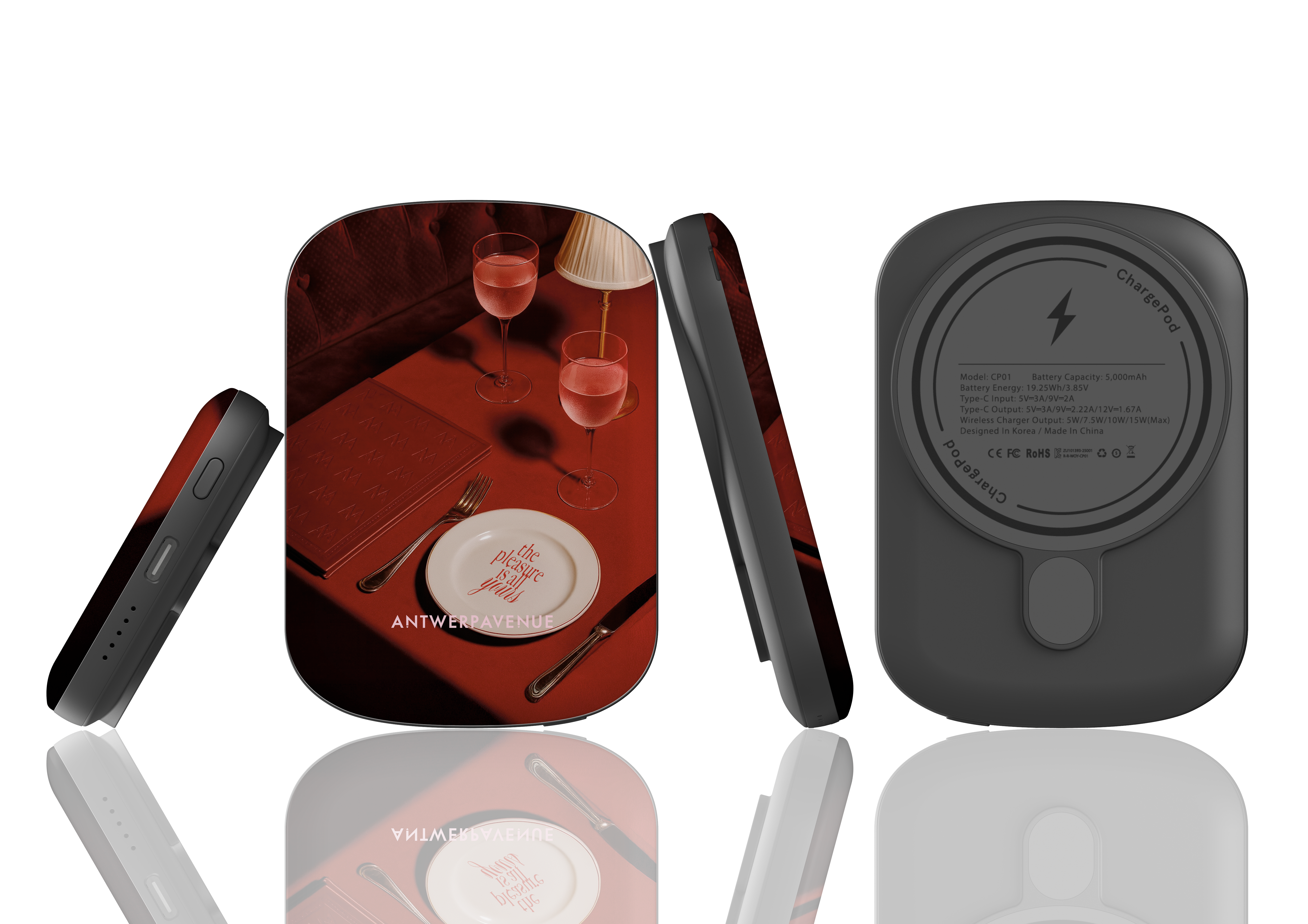 The pleasure is all yours - Magnetic Power Bank