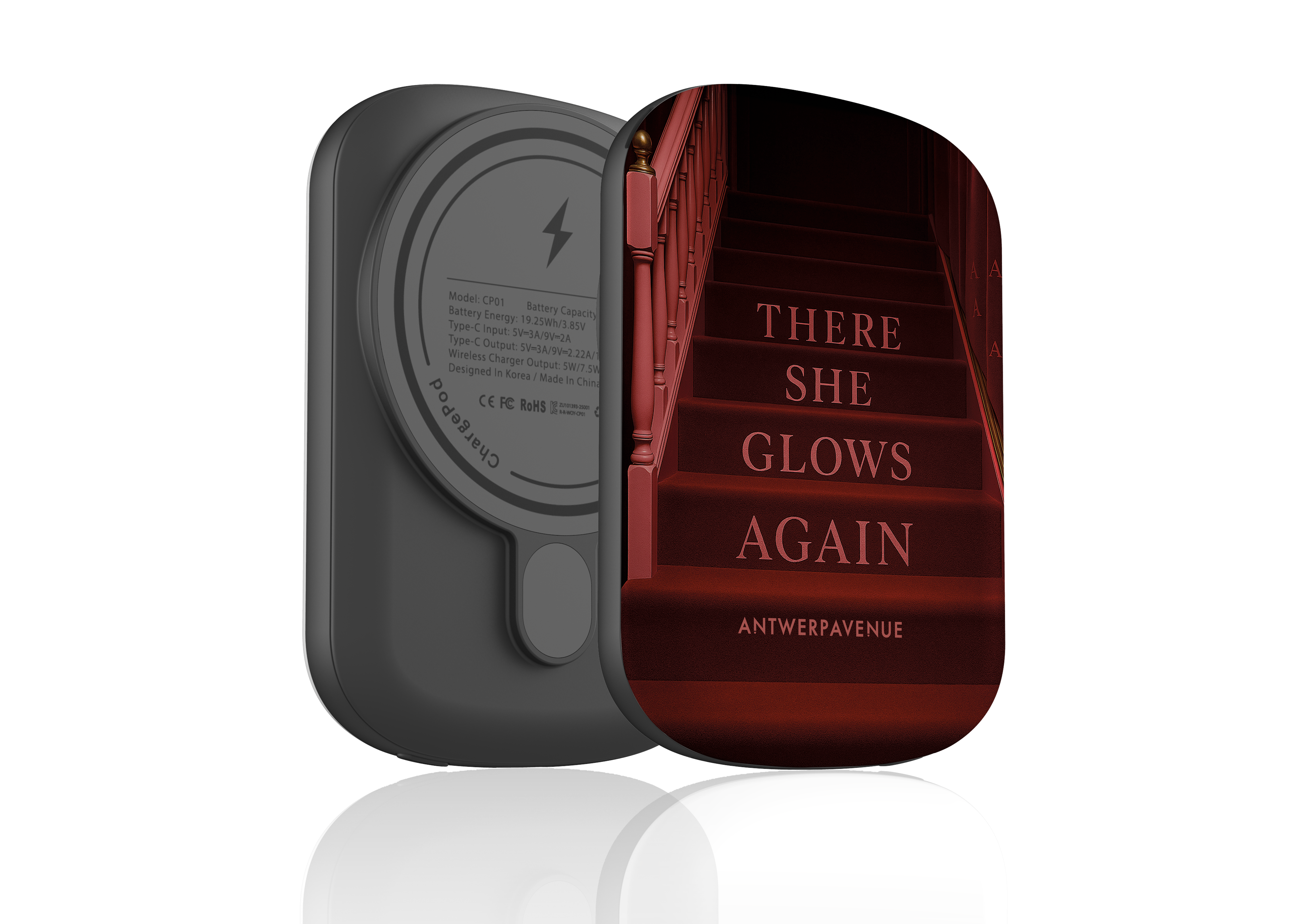 There she glows again - Magnetic Power Bank