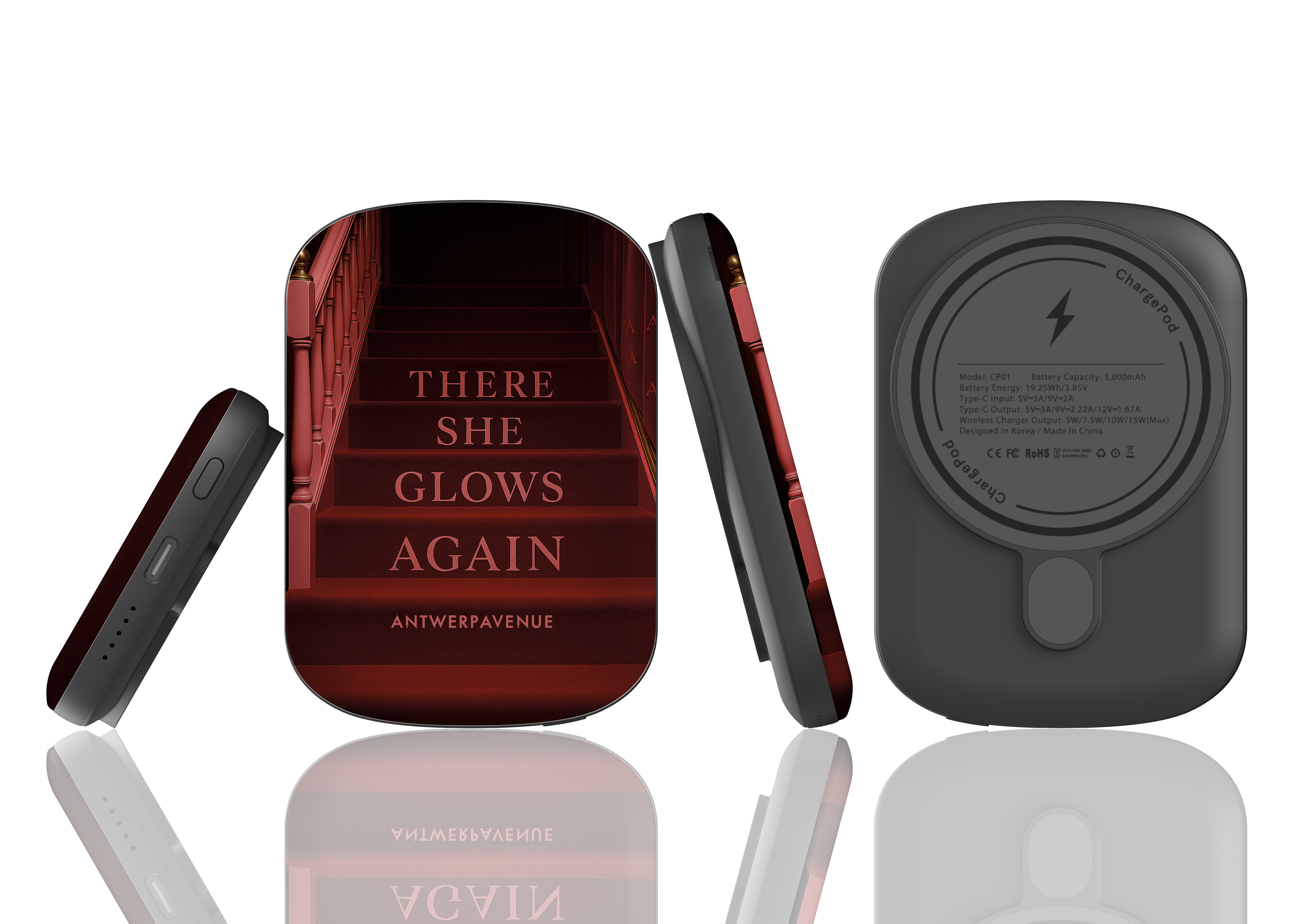 There she glows again - Magnetic Power Bank