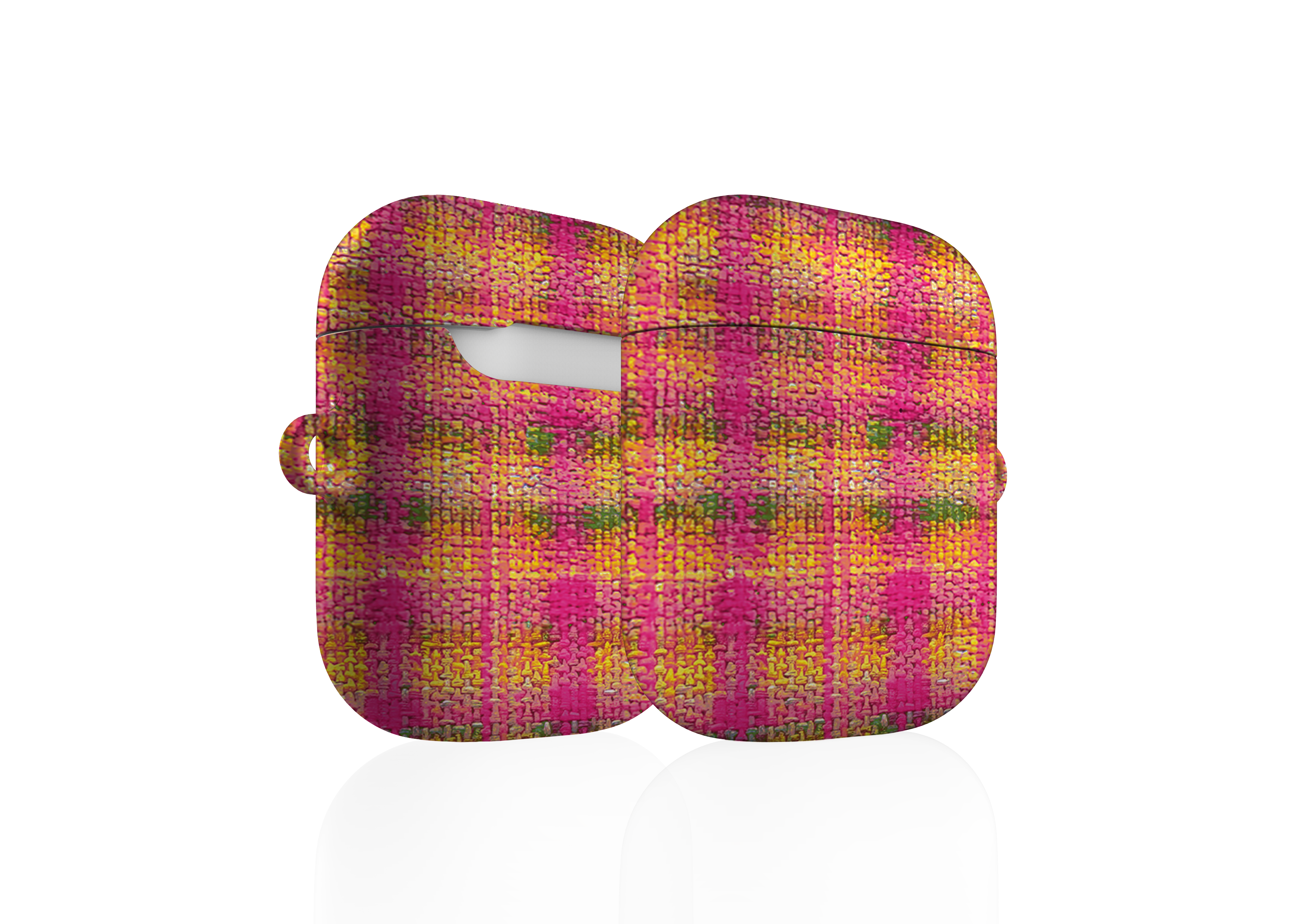 Cozy Plaid AirPods Case