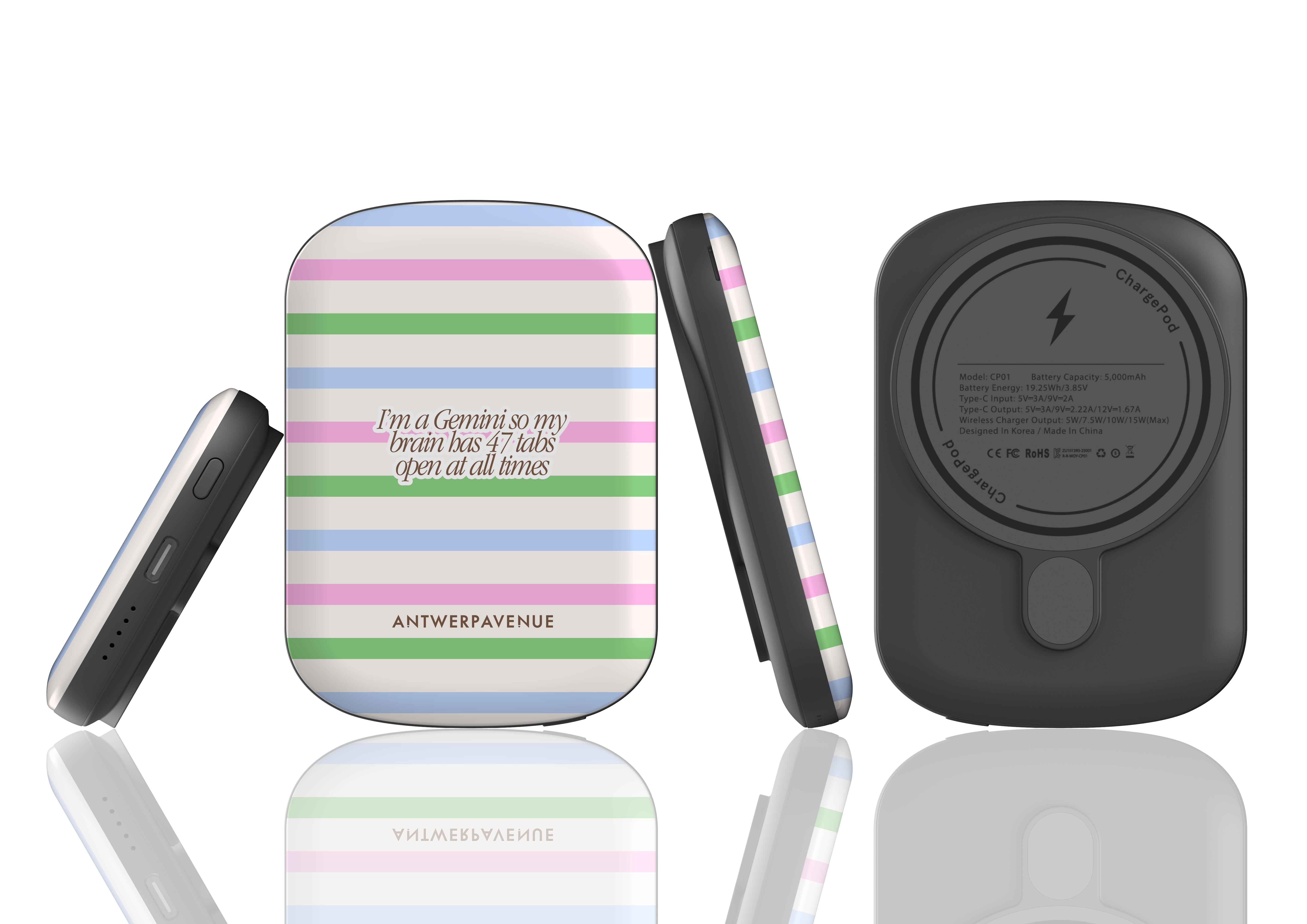 Gemini - Zodiac Magnetic Power Bank