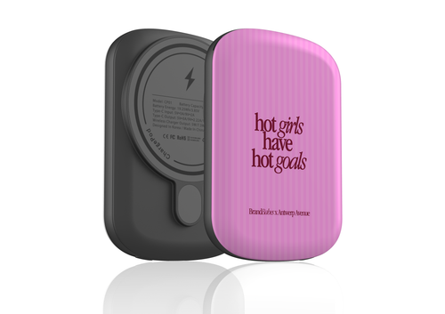 Hot Girls Have Hot Goals magnetic power bank