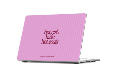 Hot Girls Have Hot Goals - MacBook Case