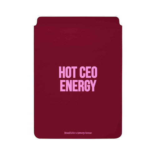 Hot CEO Energy laptop sleeve