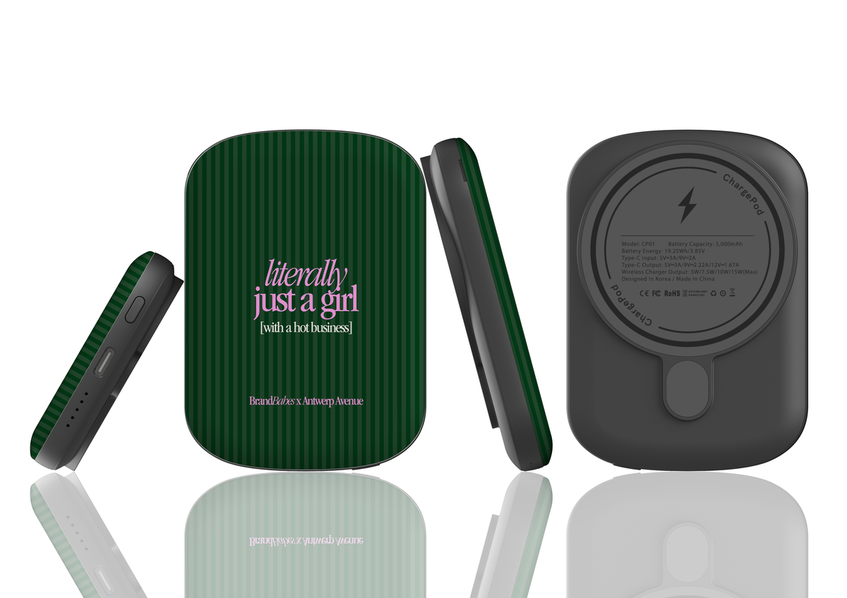 Literally Just a Girl - Magnetic Power Bank