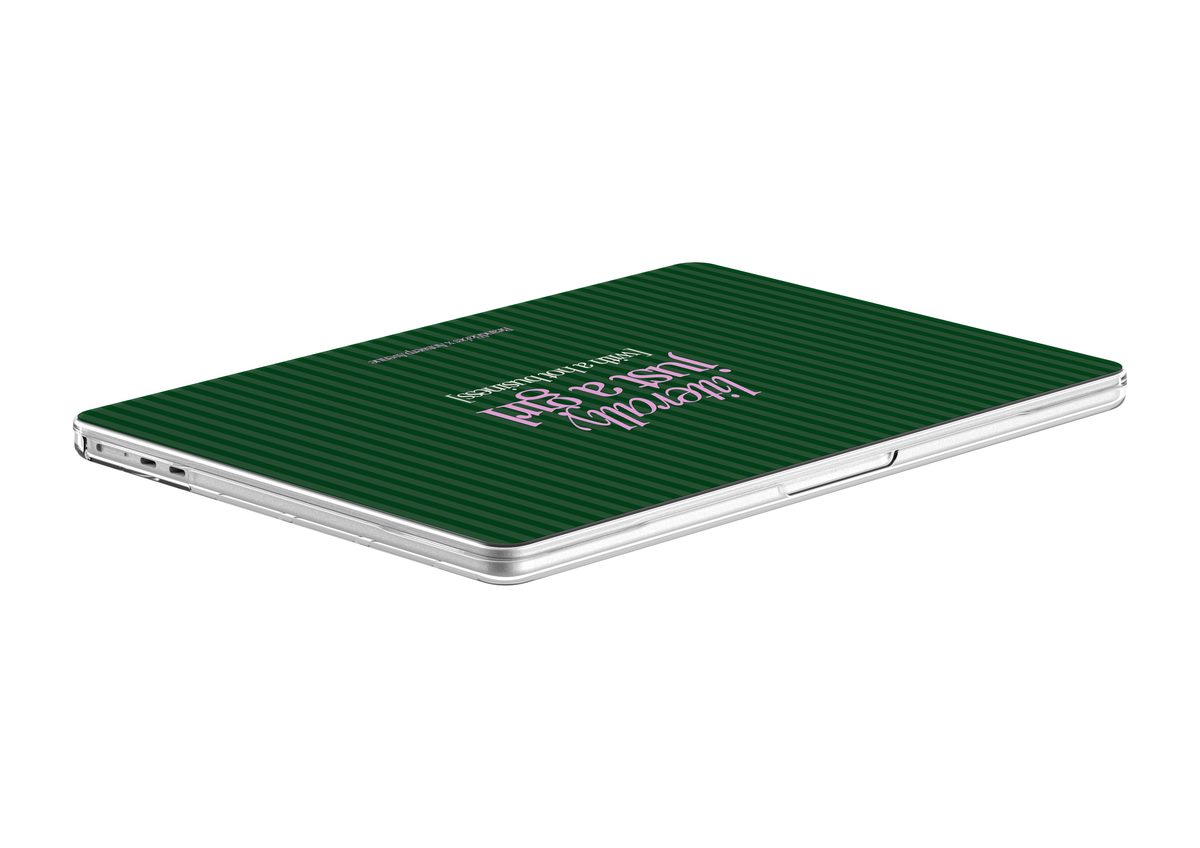 Literally Just a Girl - MacBook Case