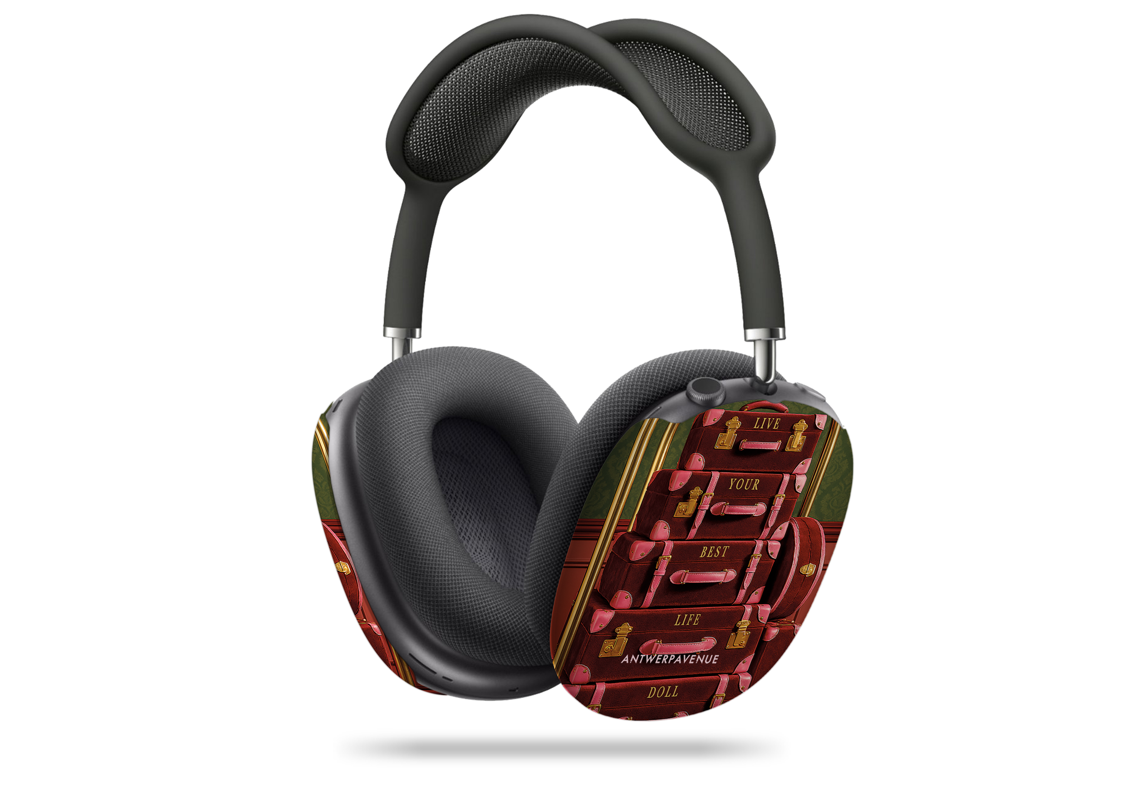 Live your best life doll AirPods Max Case