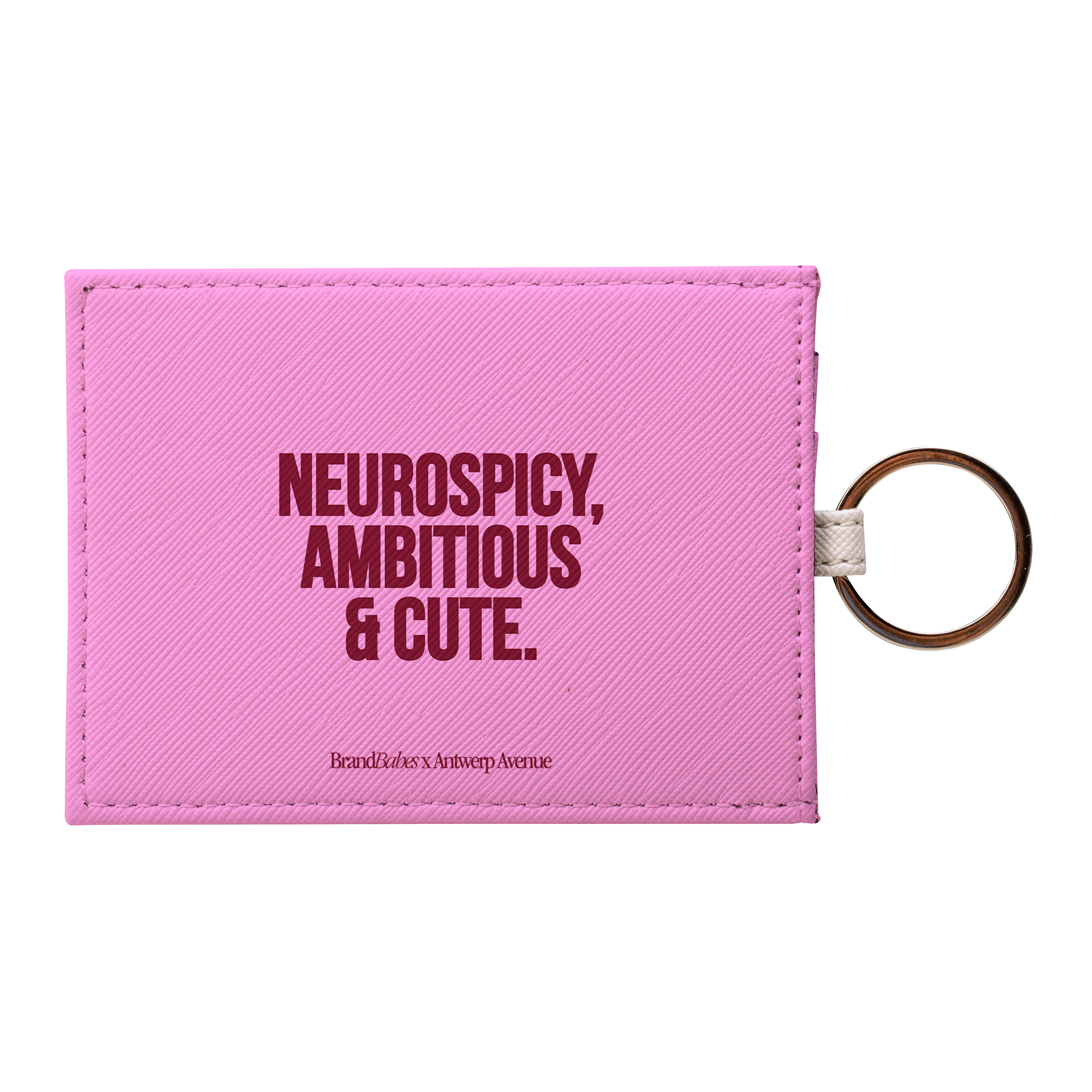 Neurospicy, Ambitious & Cute - Card Holder