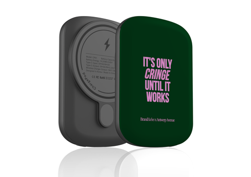 It’s Only Cringe Until It Works magnetic power bank