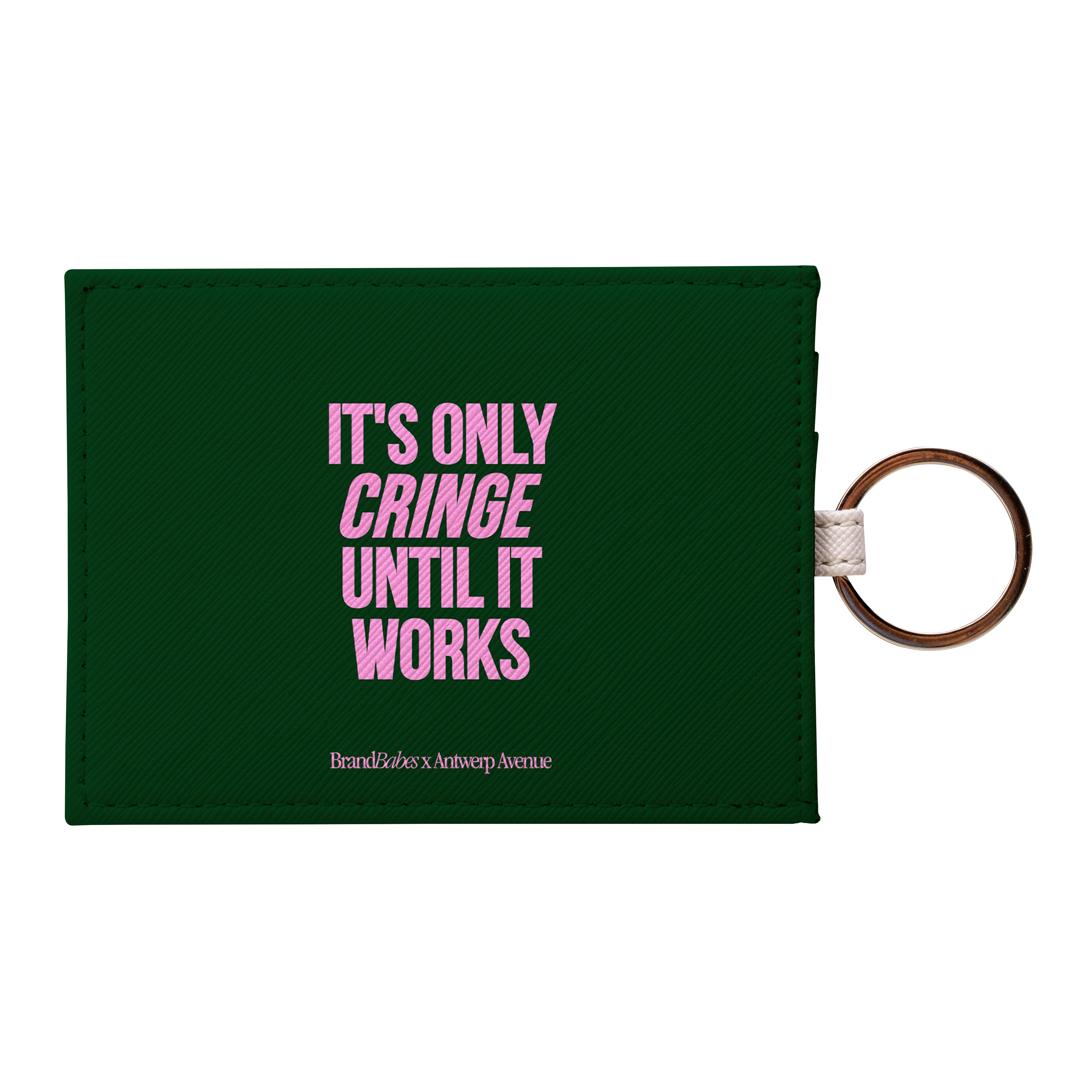 It’s Only Cringe Until It Works - Card Holder