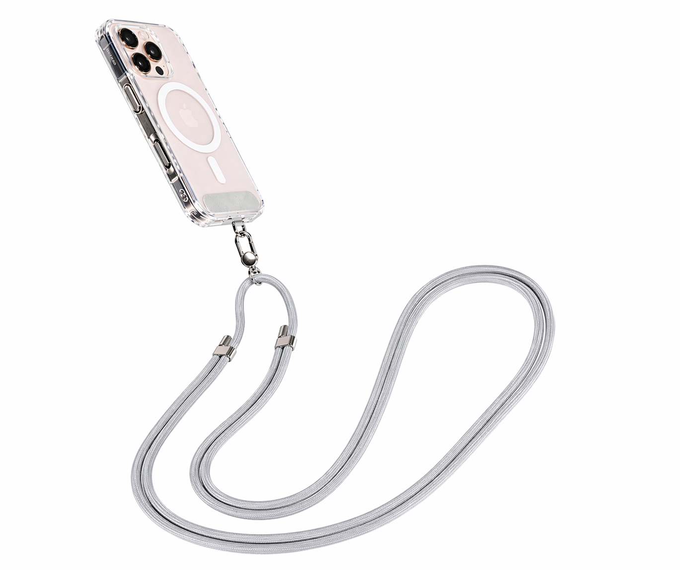 Crossbody Phone Strap - Silver