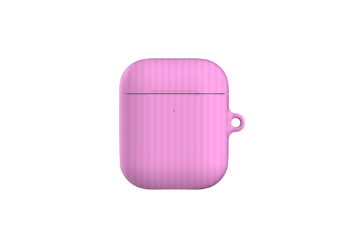 Pink Stripes AirPods case