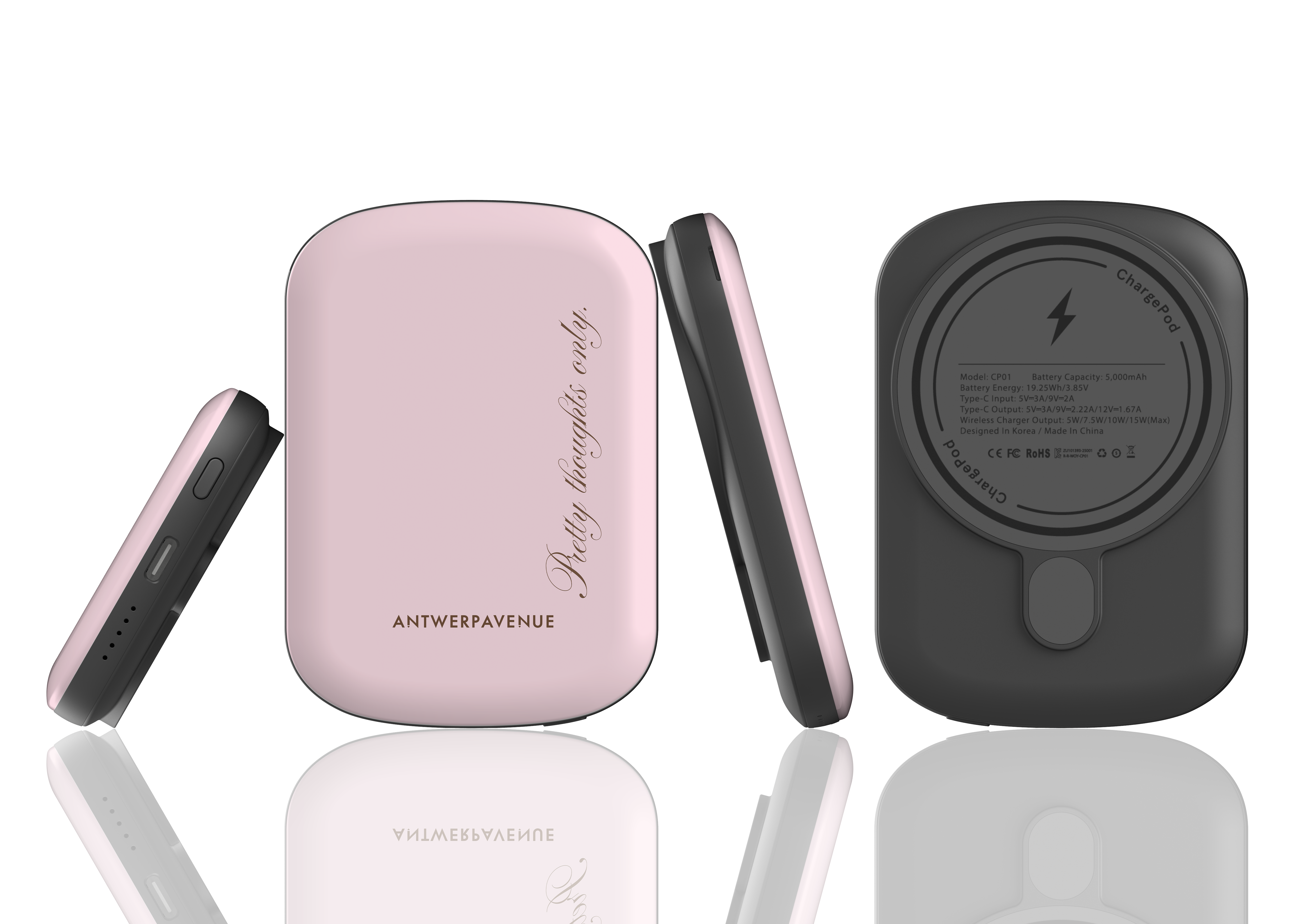 Pretty Thoughts - Magnetic Power Bank