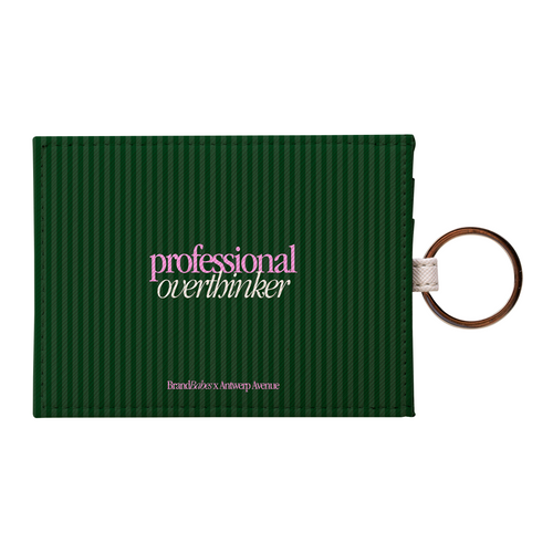 Professional Overthinker card holder