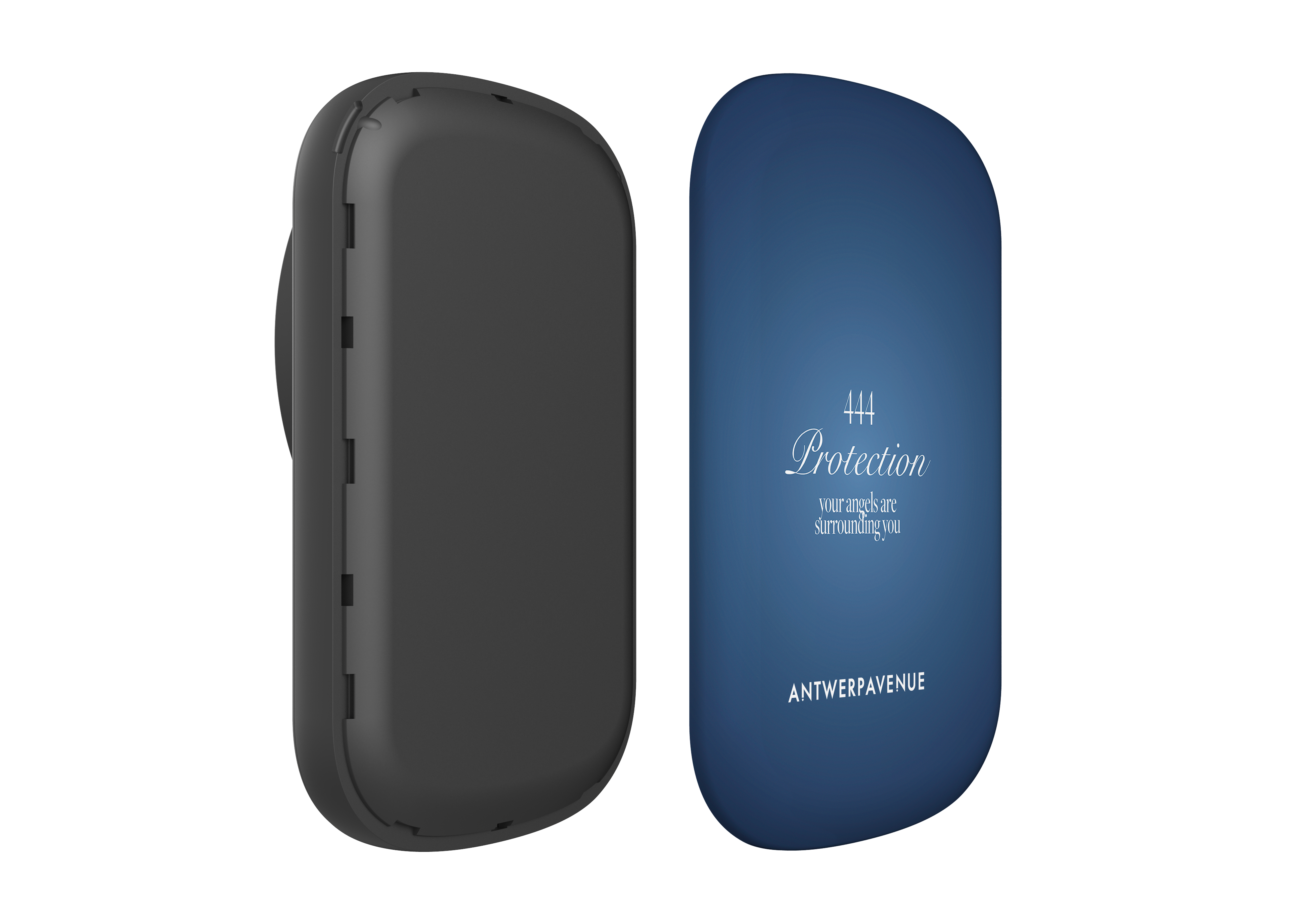 444 Protection - Blue Magnetic Power Bank