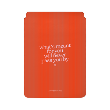 What's meant for you orange - Sleeve
