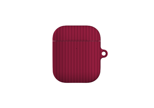 Red Stripes AirPods case