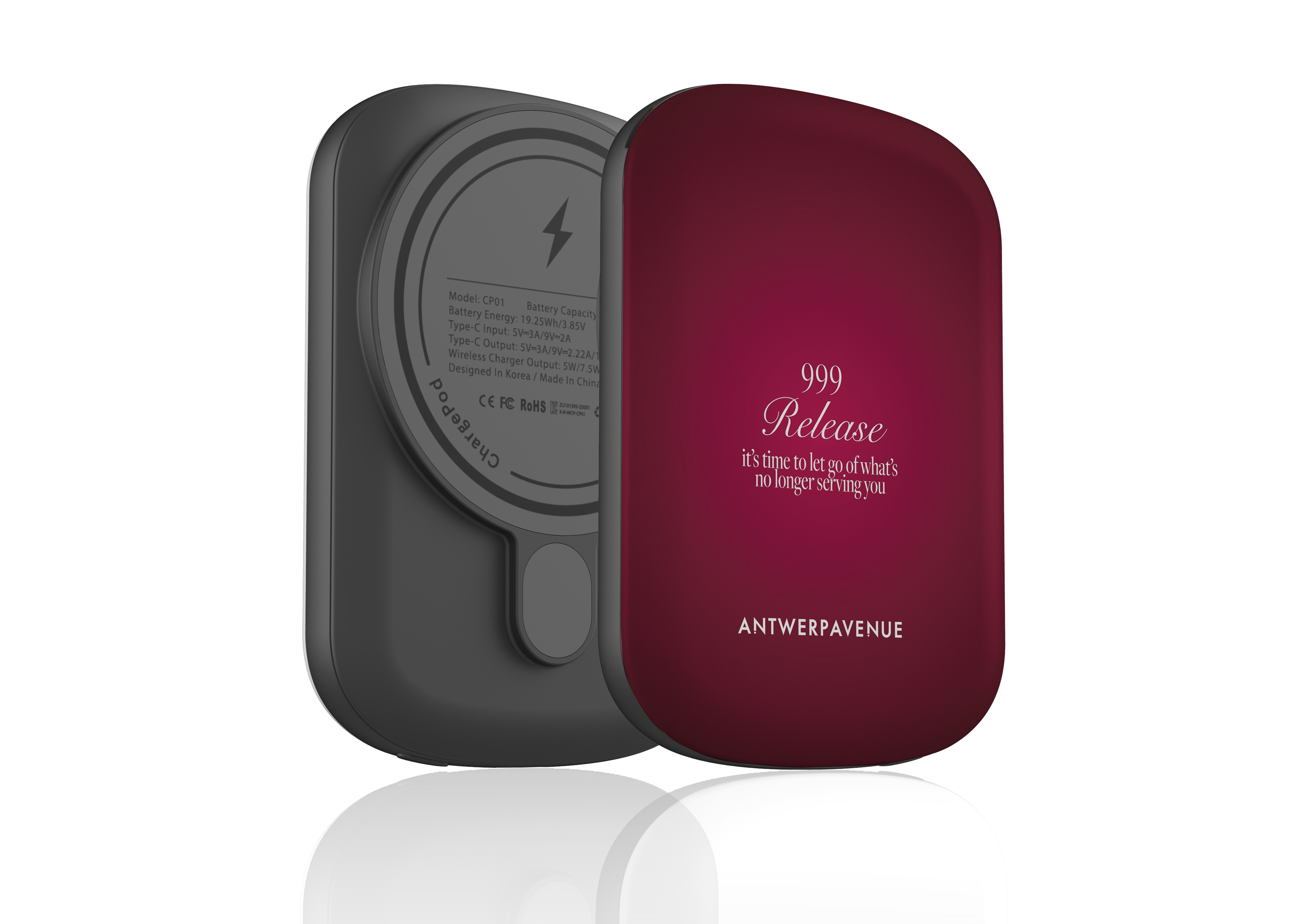 999 Release - Red Magnetic Power Bank