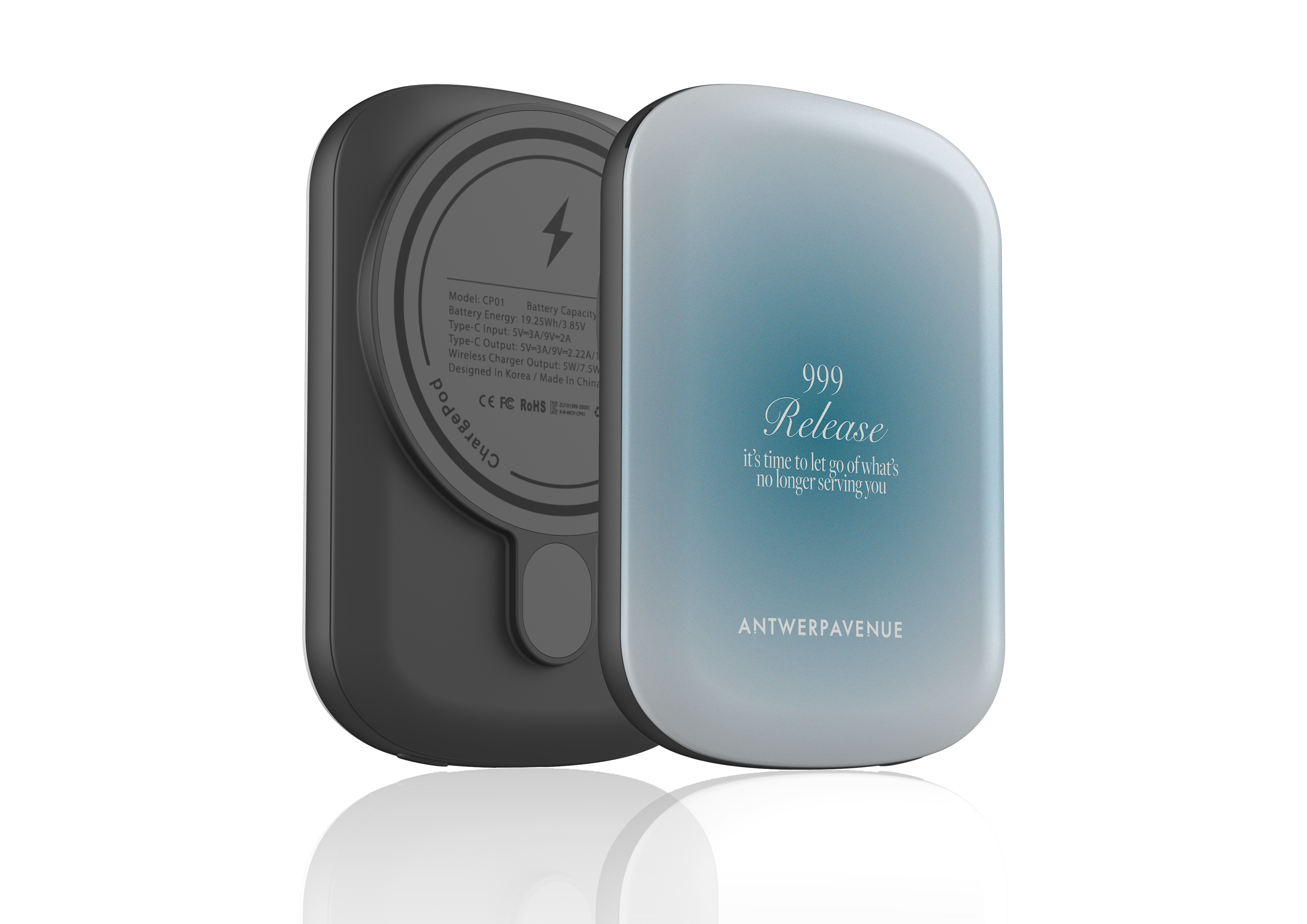 999 Release - Blue Magnetic Power Bank