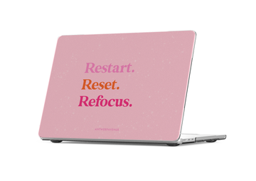 Restart, Reset, Refocus - MacBook Case