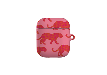 Rosy Leopard AirPods Case