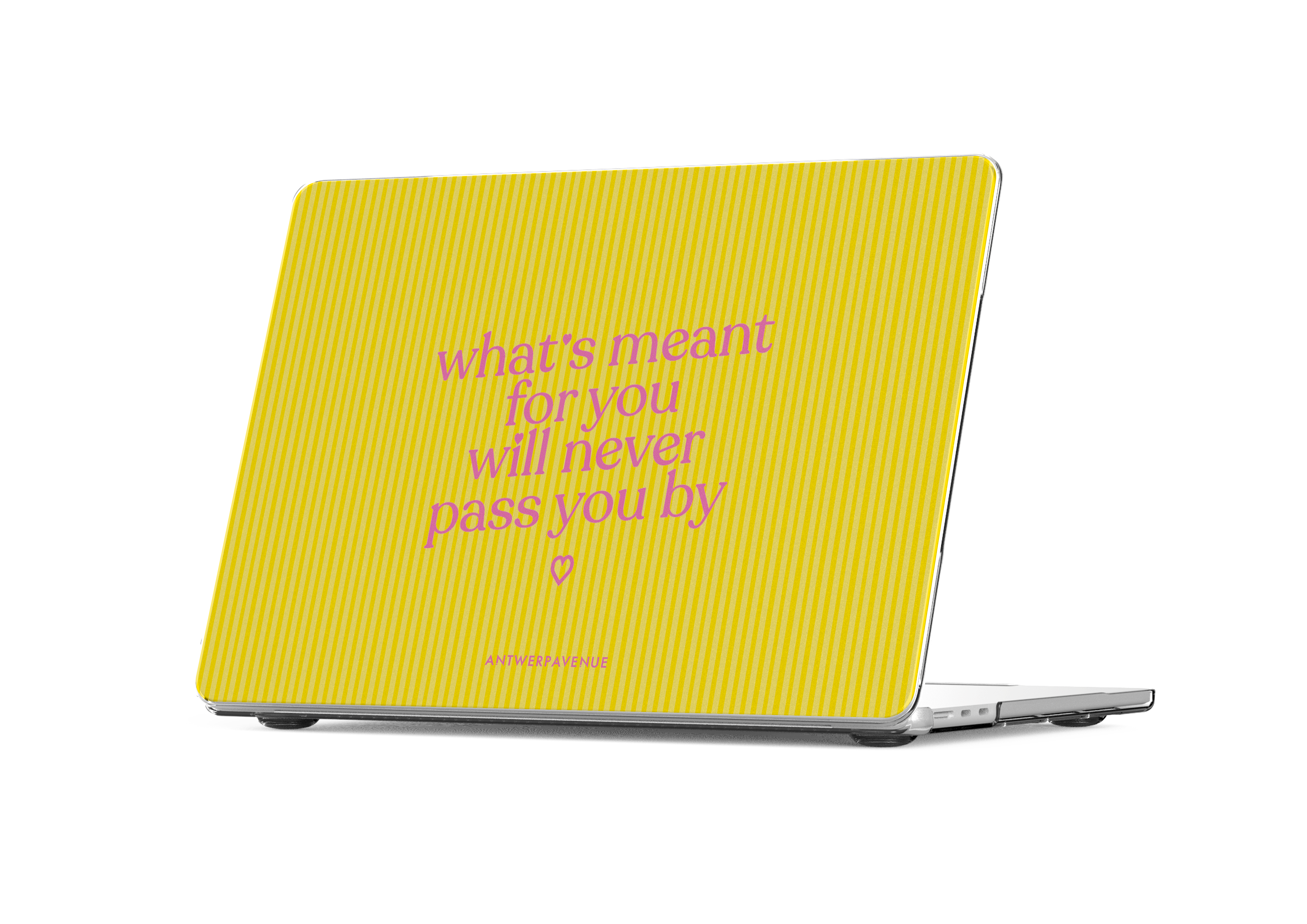 What's meant for you - Yellow - MacBook Case