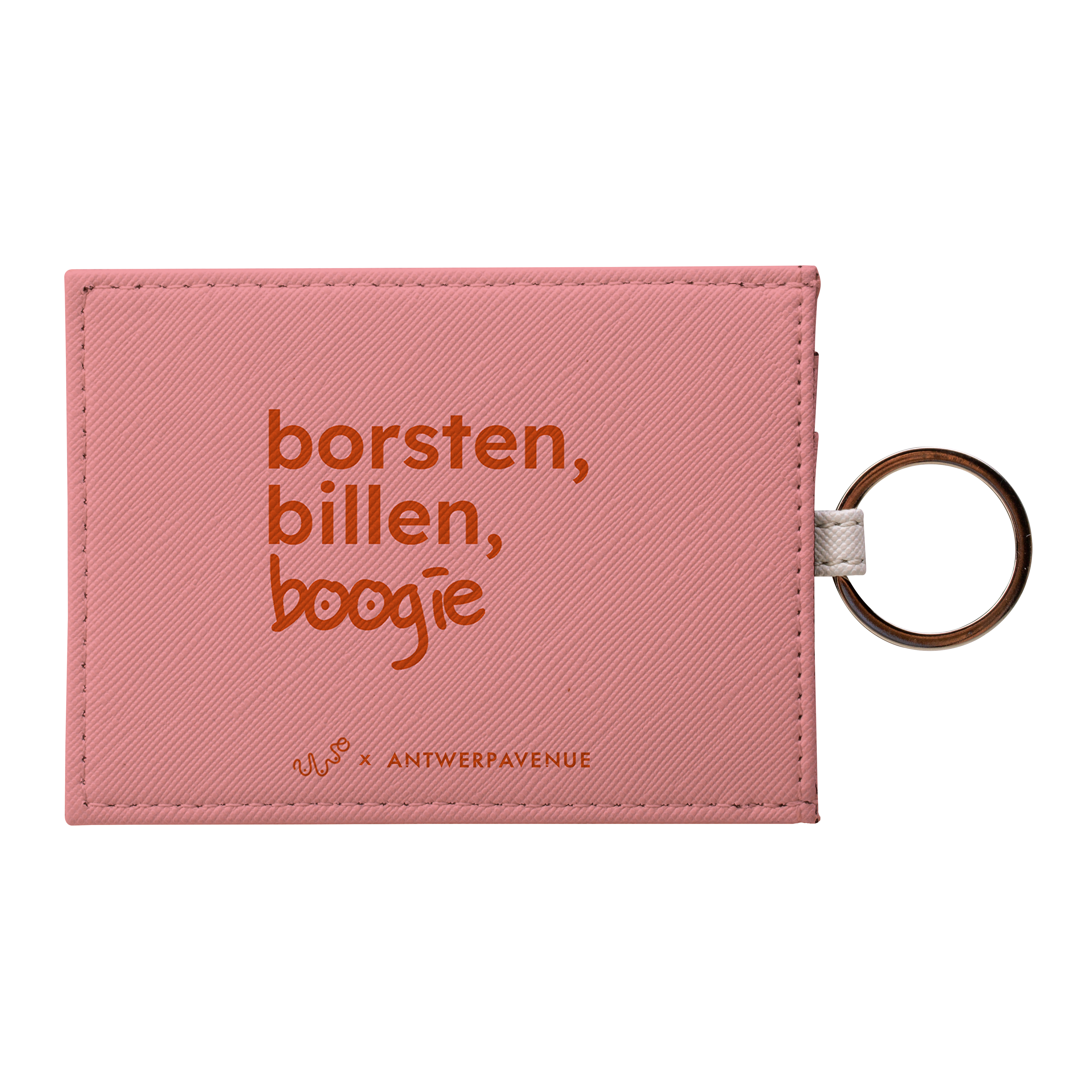Borsten, Billen, Boogie (Pink) - Card Holder