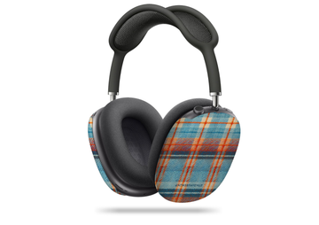 Teal Tartan AirPods Max Case