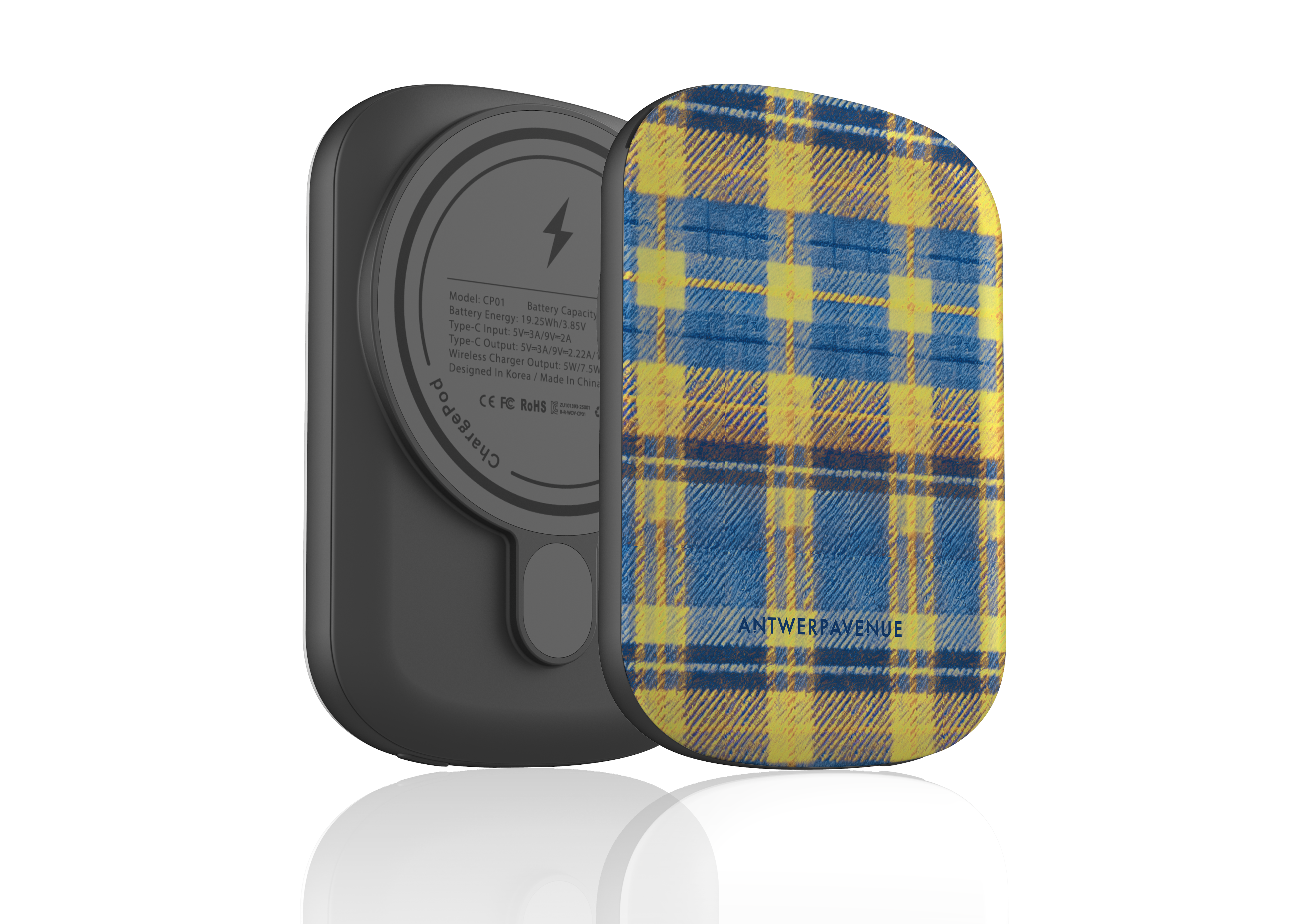 Tartan Glory - Magnetic Power Bank