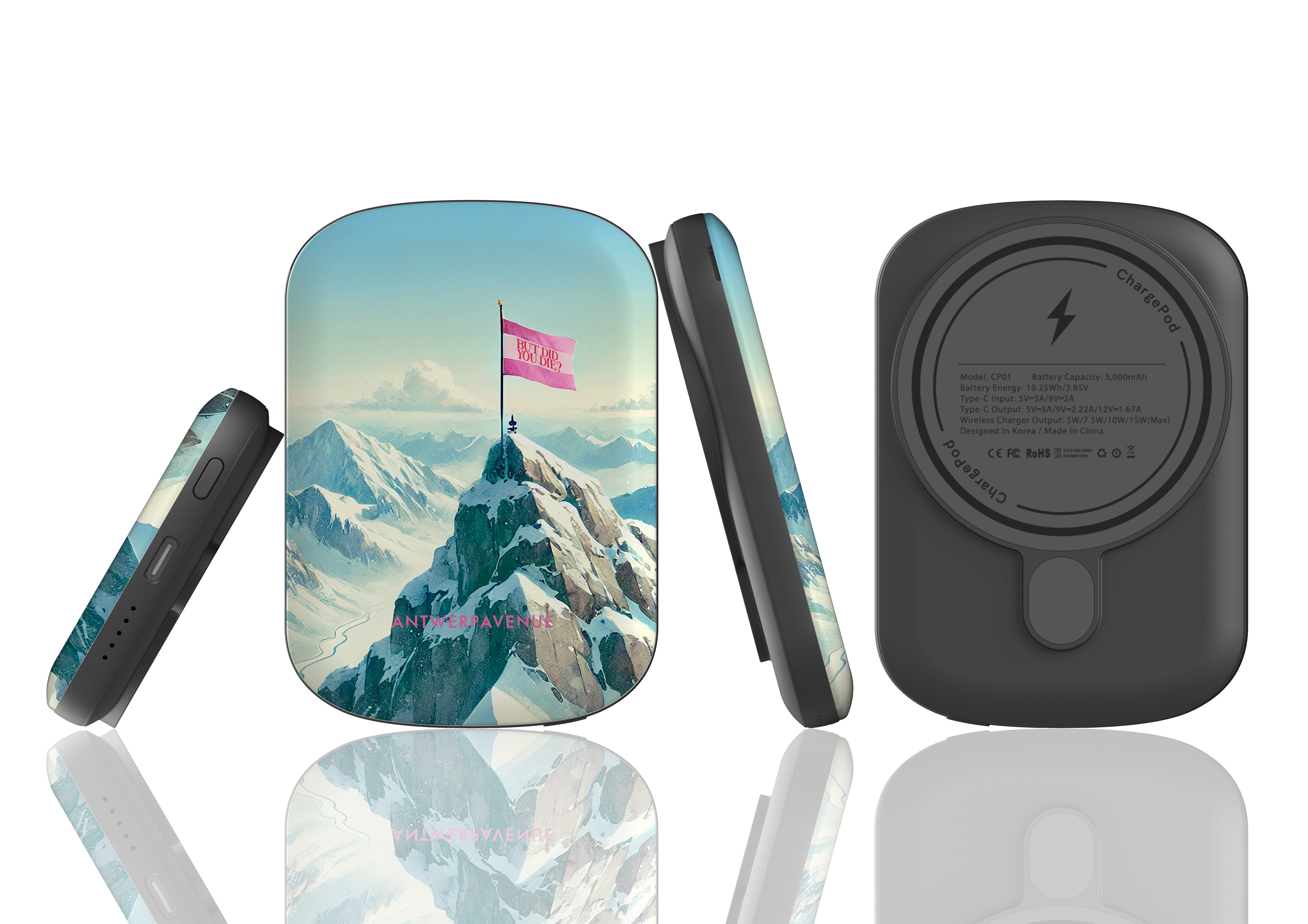 But Did You Die - Magnetic Power Bank