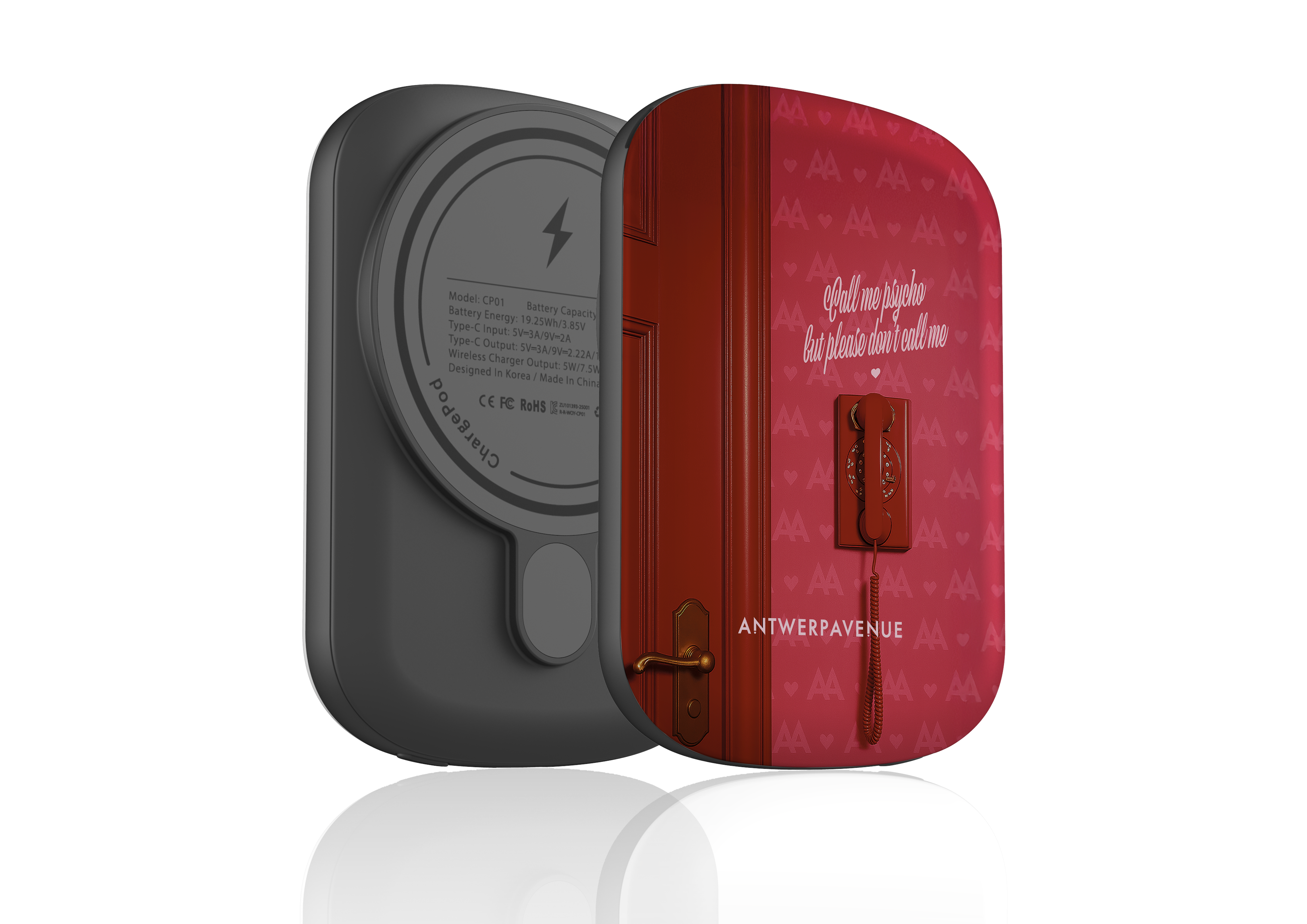 Call me psycho - Magnetic Power Bank