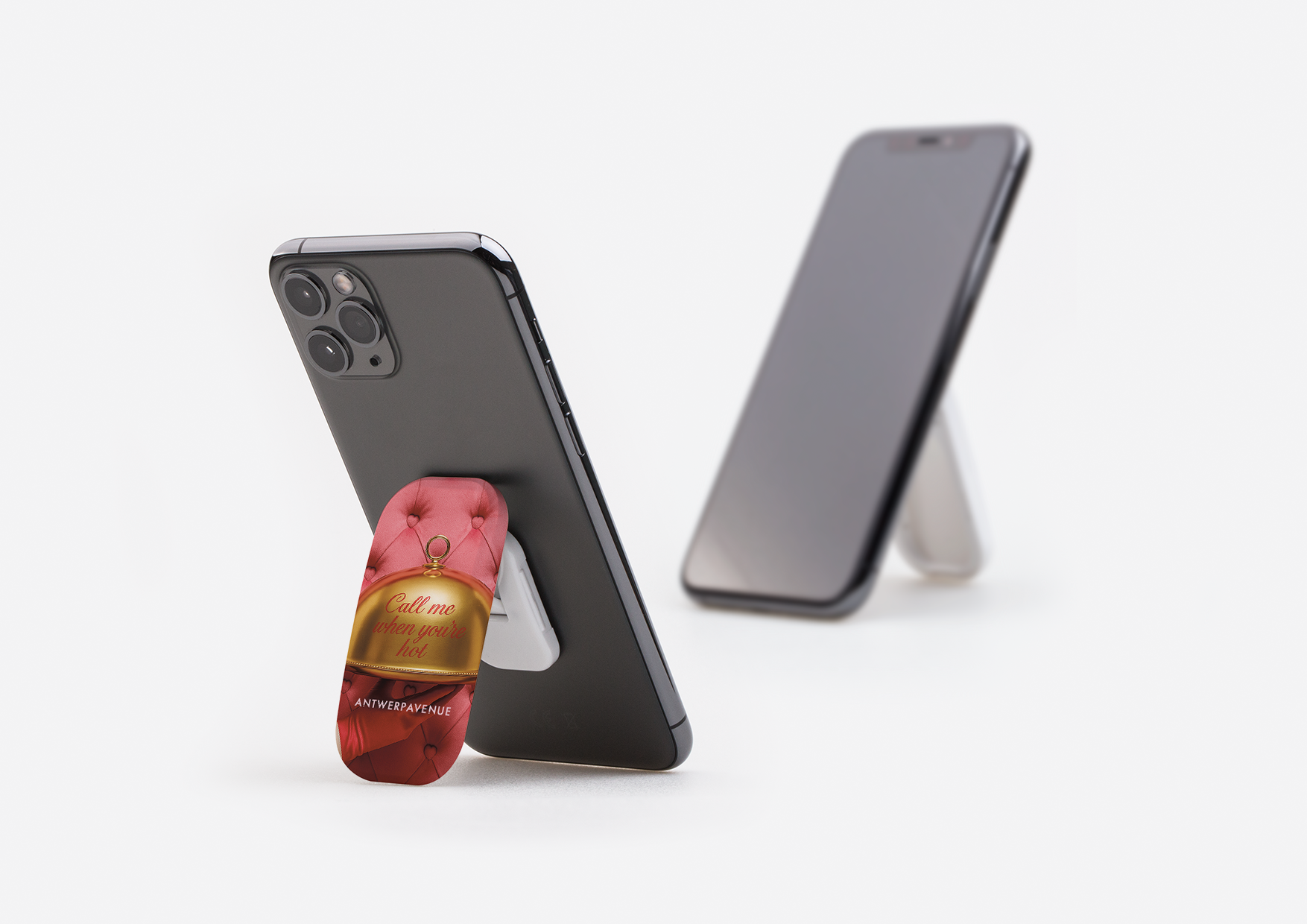 Call me when you’re hot - Stick-on Phone Holder