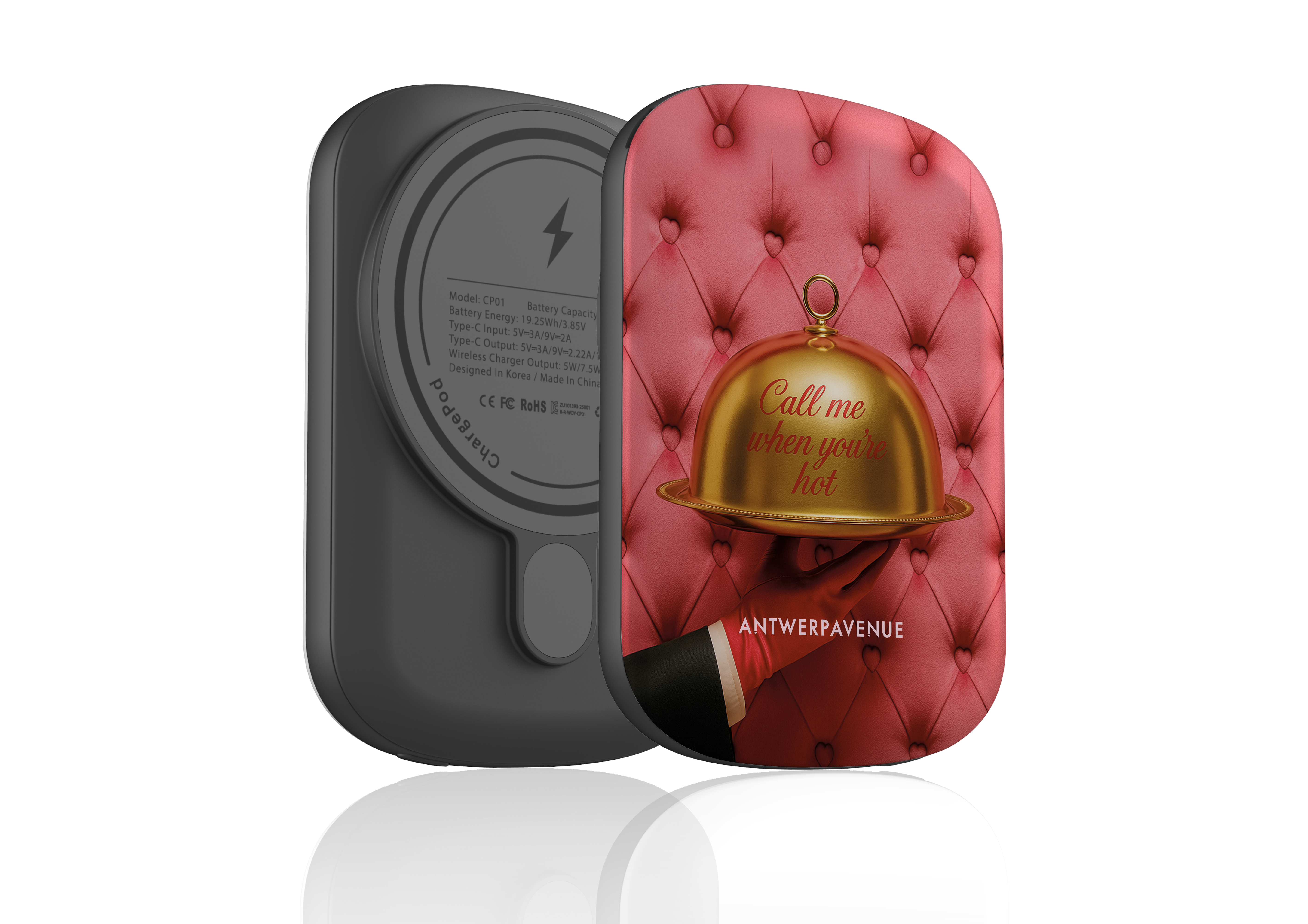 Call me when you’re hot - Magnetic Power Bank