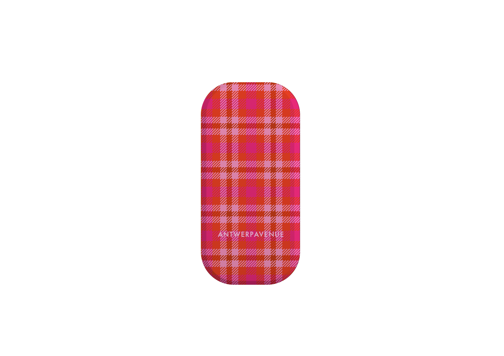 Playful Plaid - Stick-on Phone Holder