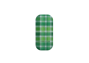 Green Plaid - Stick-on Phone Holder