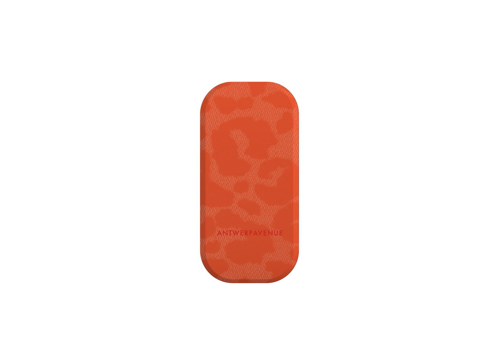 Orange Leopard - Stick-on Phone Holder