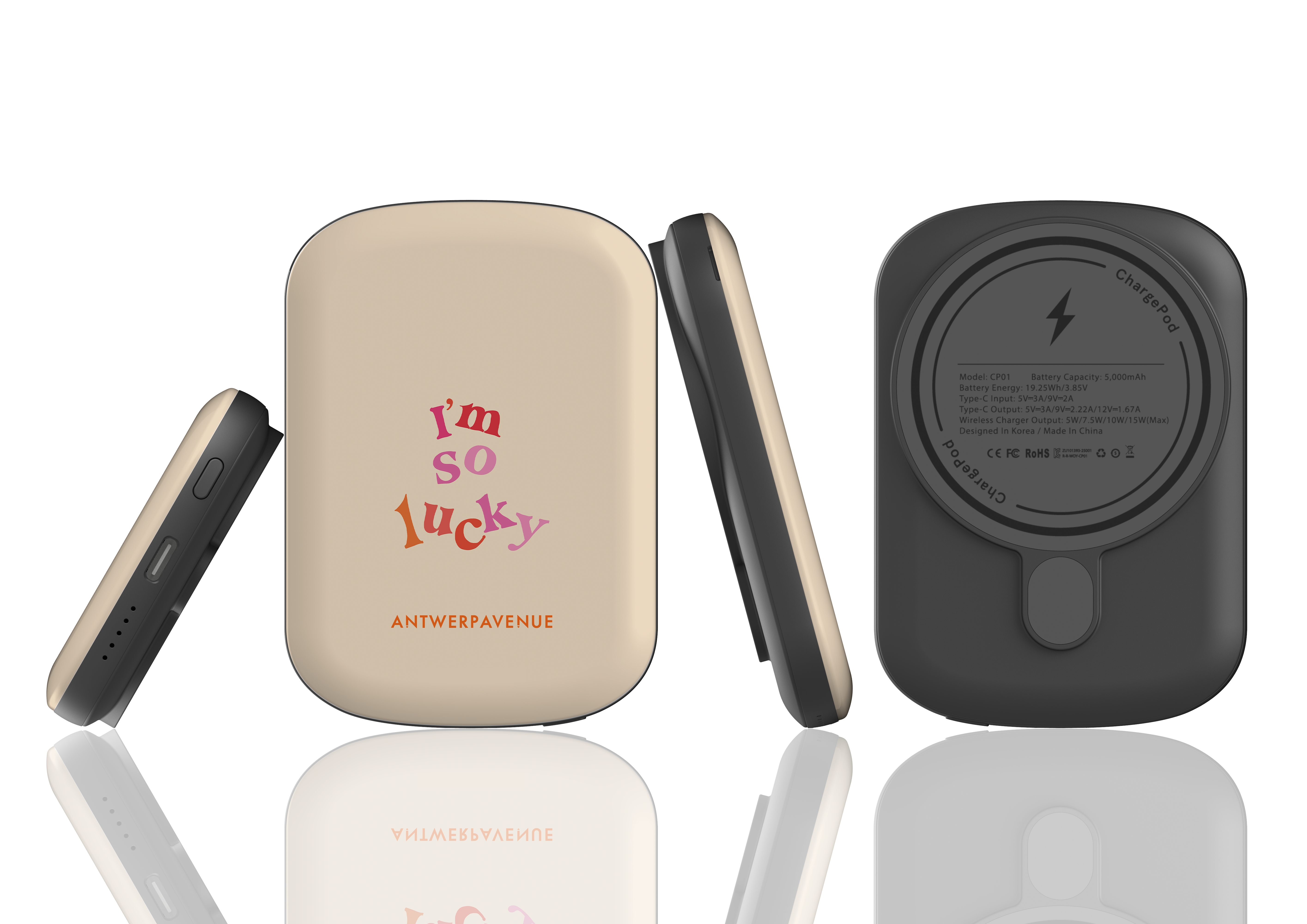 I'm So Lucky - Magnetic Power Bank