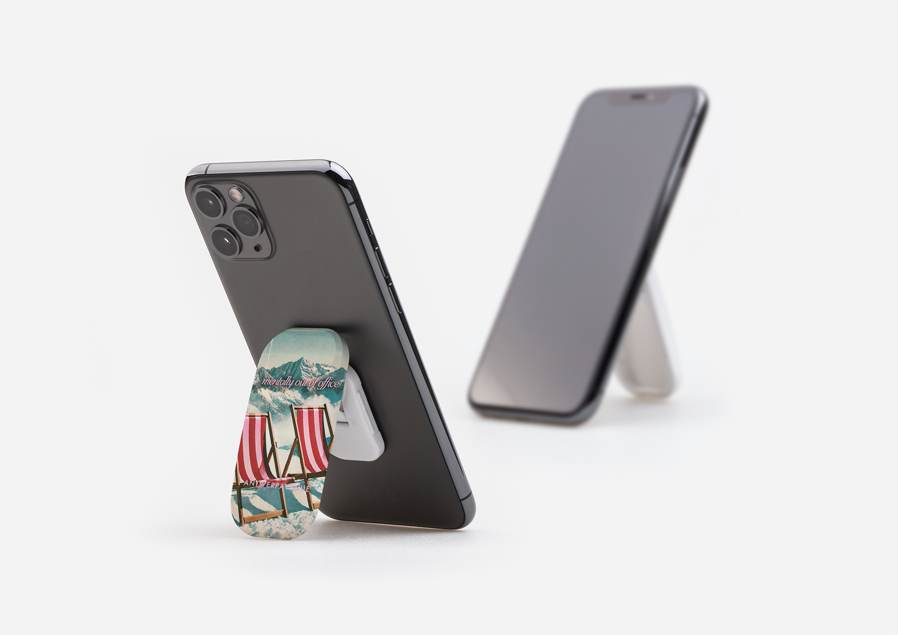 Mentally Out of Office - Stick-on Phone Holder