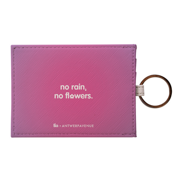 No Rain, No Flowers - Card Holder