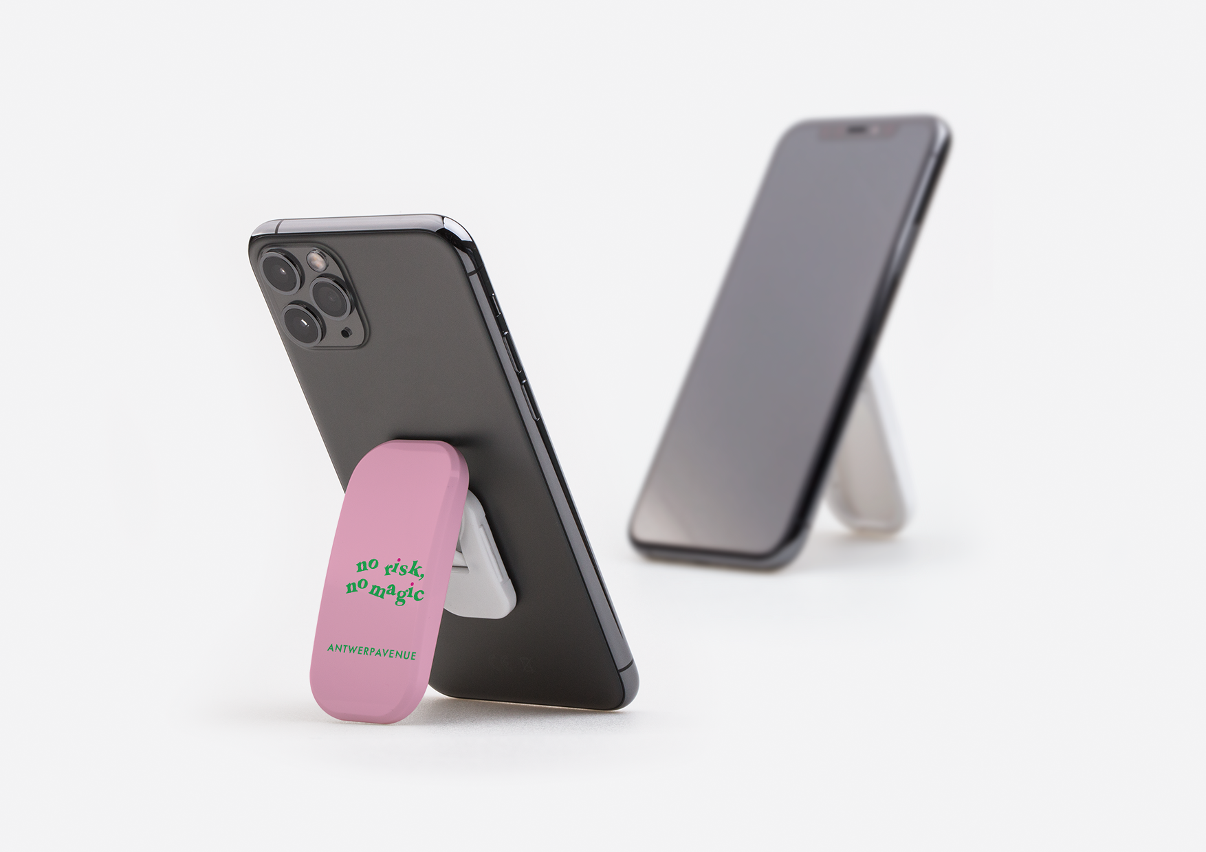 No Risk, No Magic - Stick-on Phone Holder
