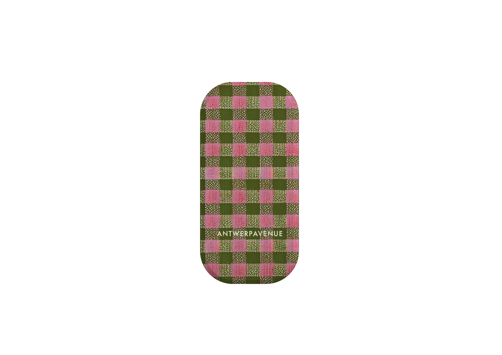 Gingham Girlie - Stick-on Phone Holder