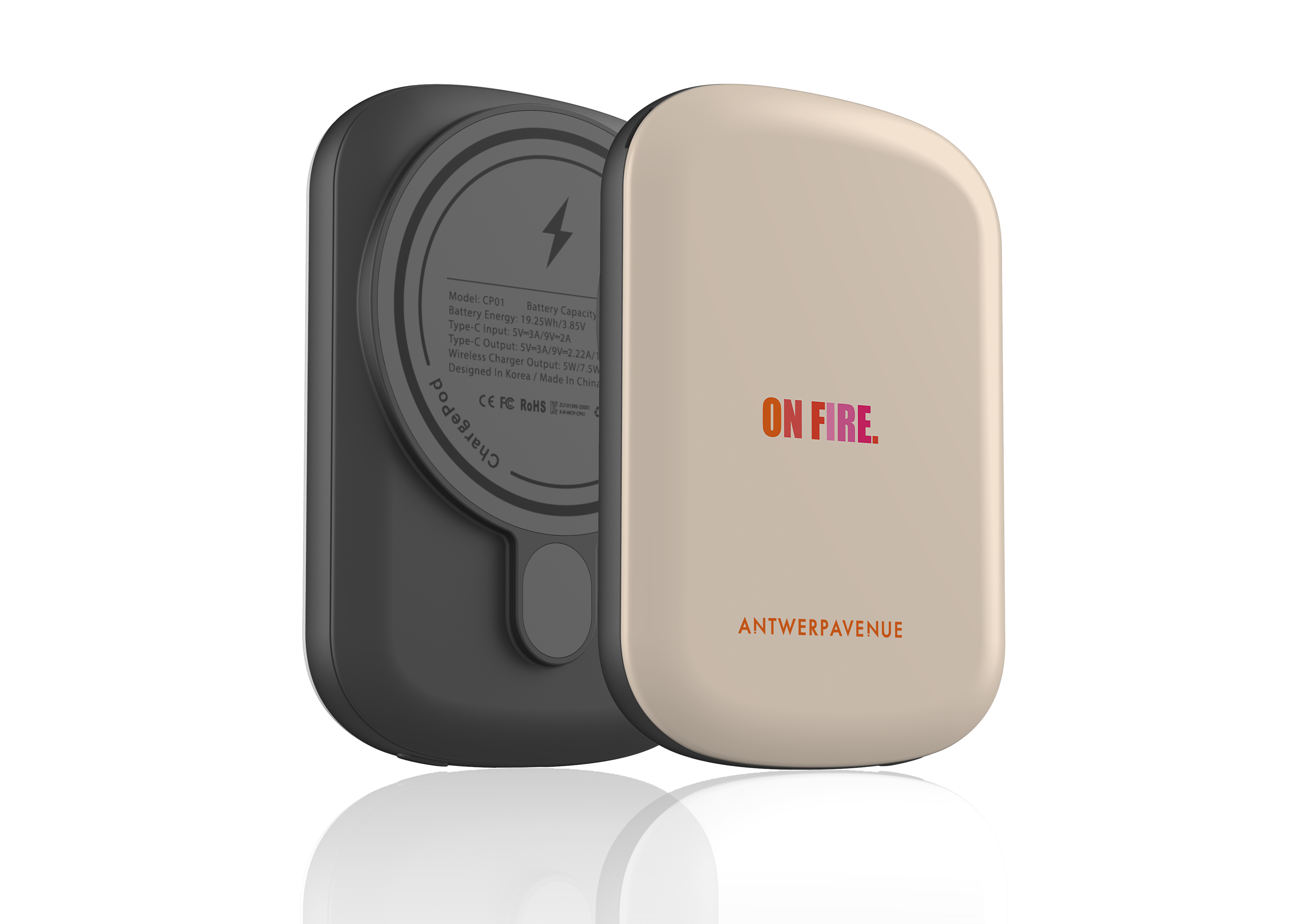 On Fire - Magnetic Power Bank