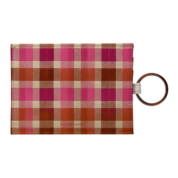 Pumpkin Plaid - Card Holder
