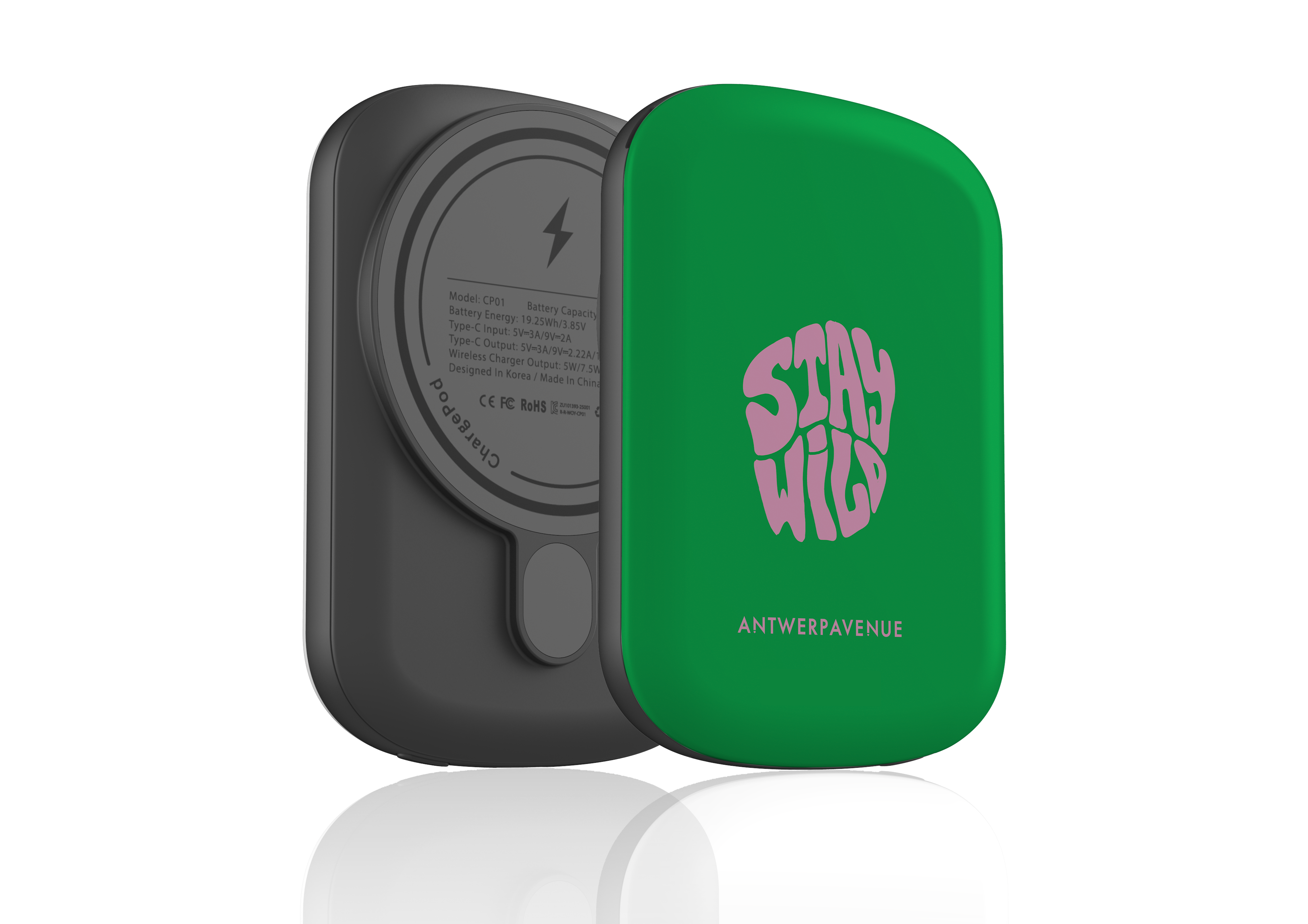 Stay Wild - Magnetic Power Bank